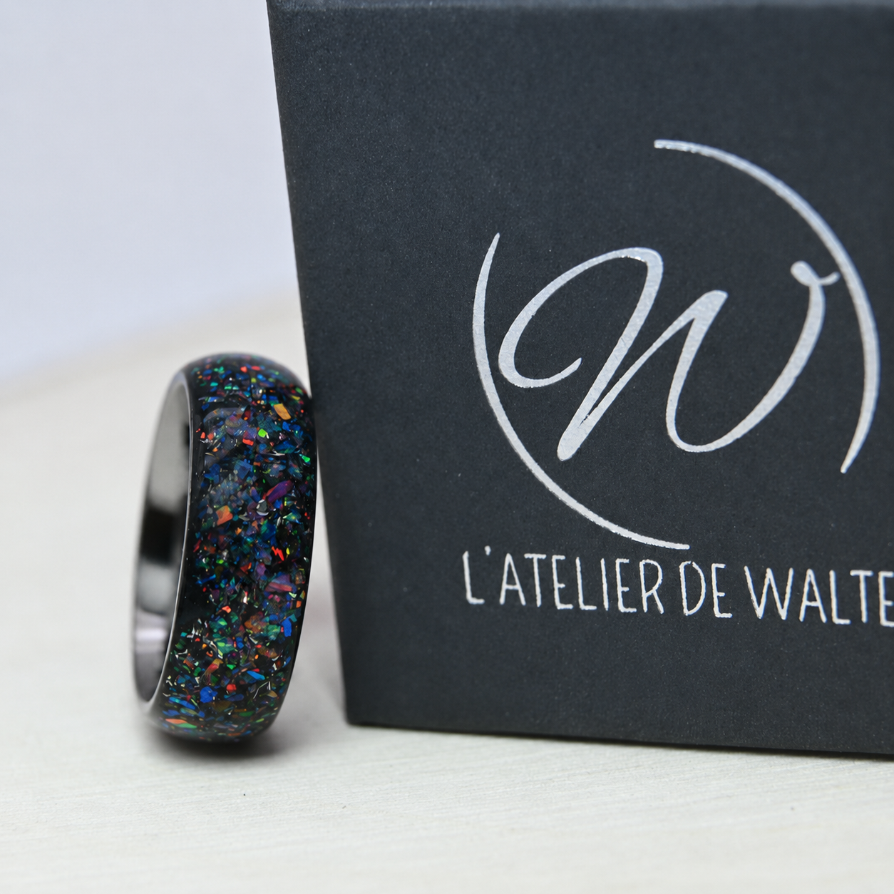 Bague Personnalisée en Tungstène - Collection Boundless
