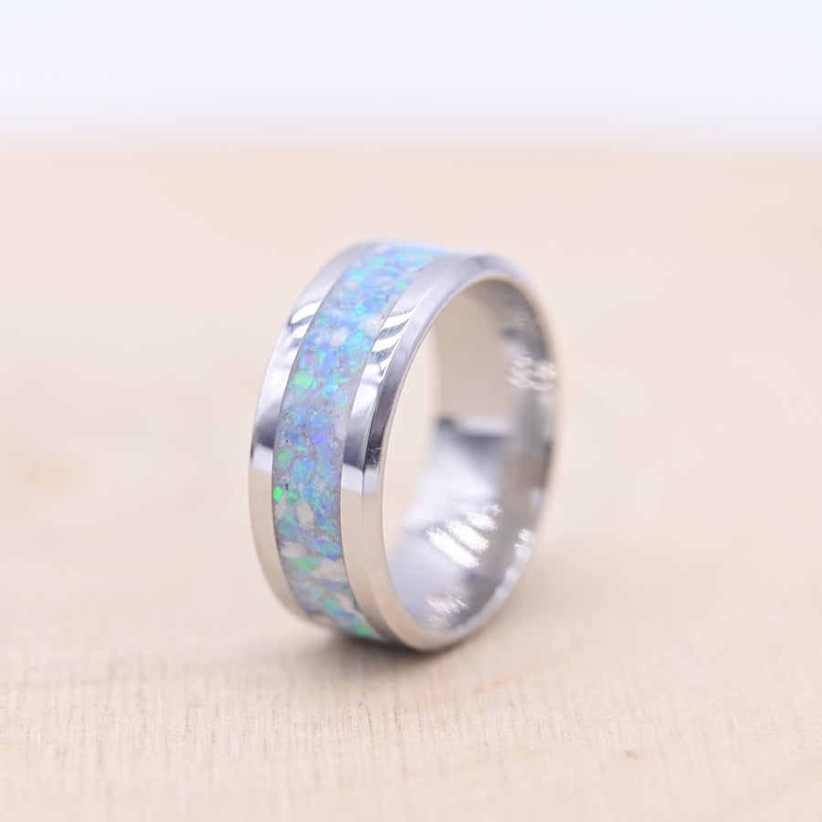 Bague "Le Glacier" - Tungstène