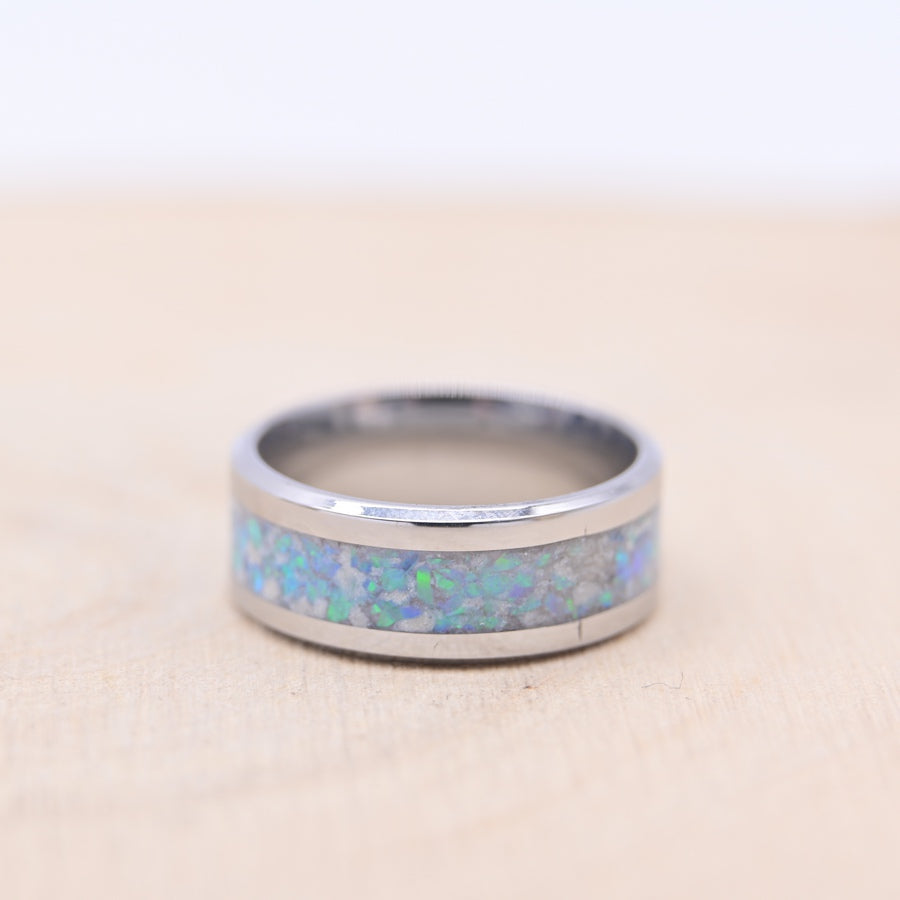 Bague "Le Glacier" - Tungstène