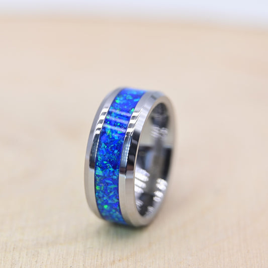 Bague "La Belle Bleue" - Tungstène