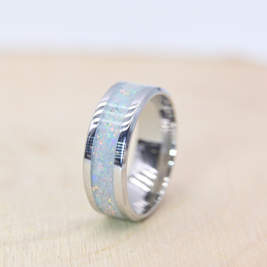 Bague "Pureté Multicolore" - Tungstène