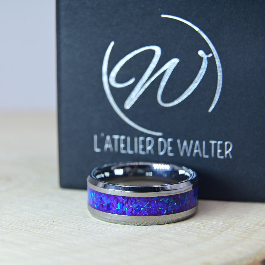 Bague "La Sirène" - Tungstène