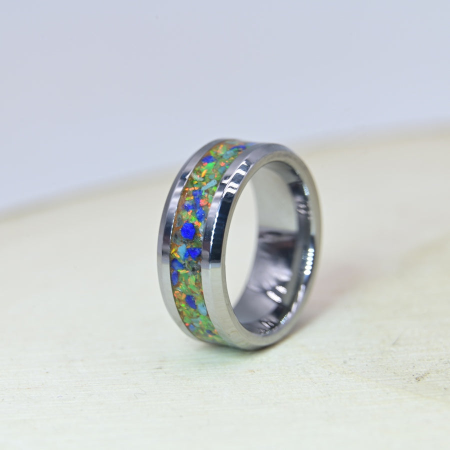 Bague Personnalisée en Tungstène