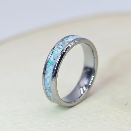 Bague Personnalisée (avec vos matériaux) - Tungstène