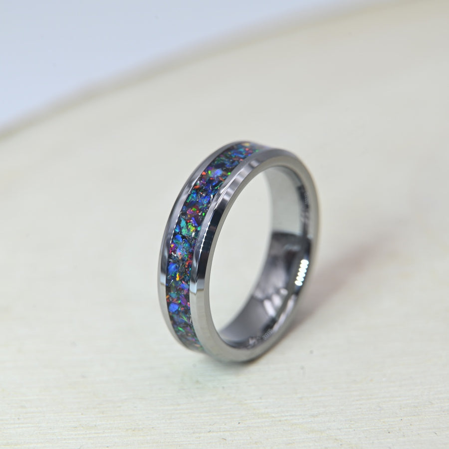 Bague "Mystère" - Tungstène