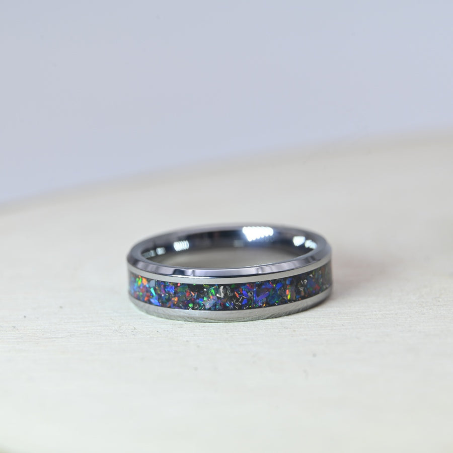 Bague "Mystère" - Tungstène