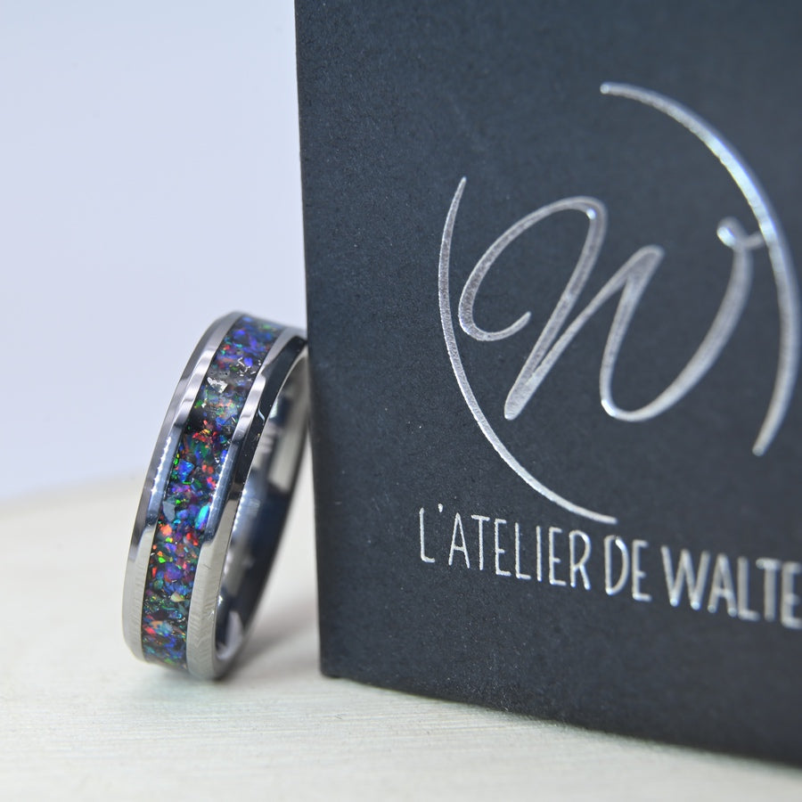 Bague "Mystère" - Tungstène