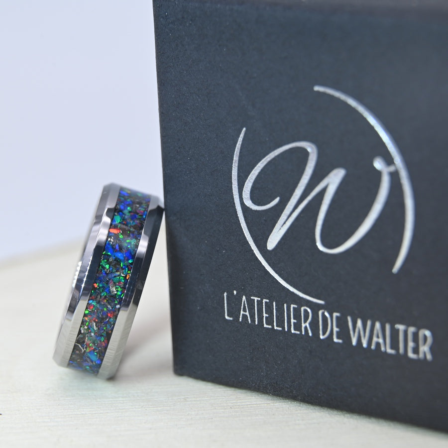 Bague "Mystère" - Tungstène