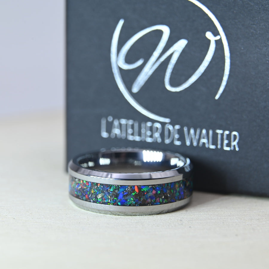 Bague "Mystère" - Tungstène