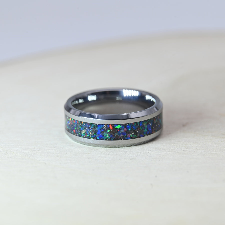 Bague "Mystère" - Tungstène