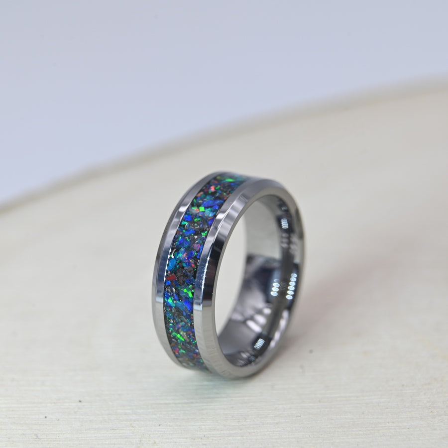 Bague "Mystère" - Tungstène