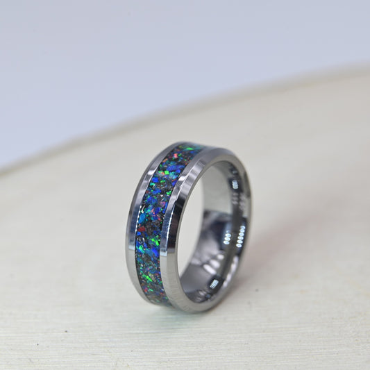 Bague "Mystère" - Tungstène