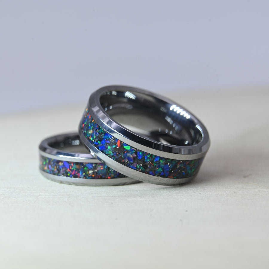 Bague "Mystère" - Tungstène